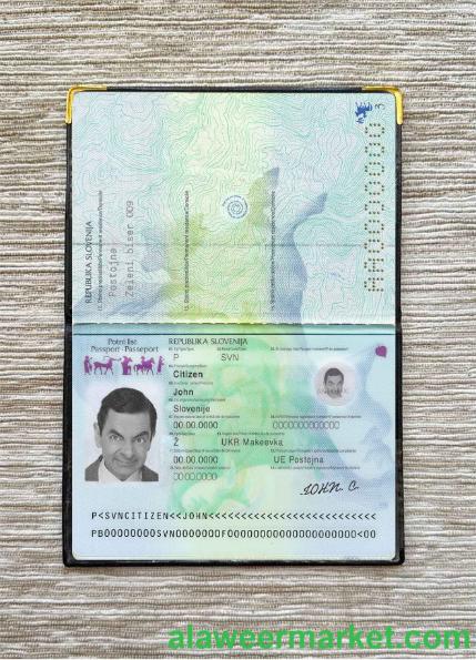 Slovenia passport photo look